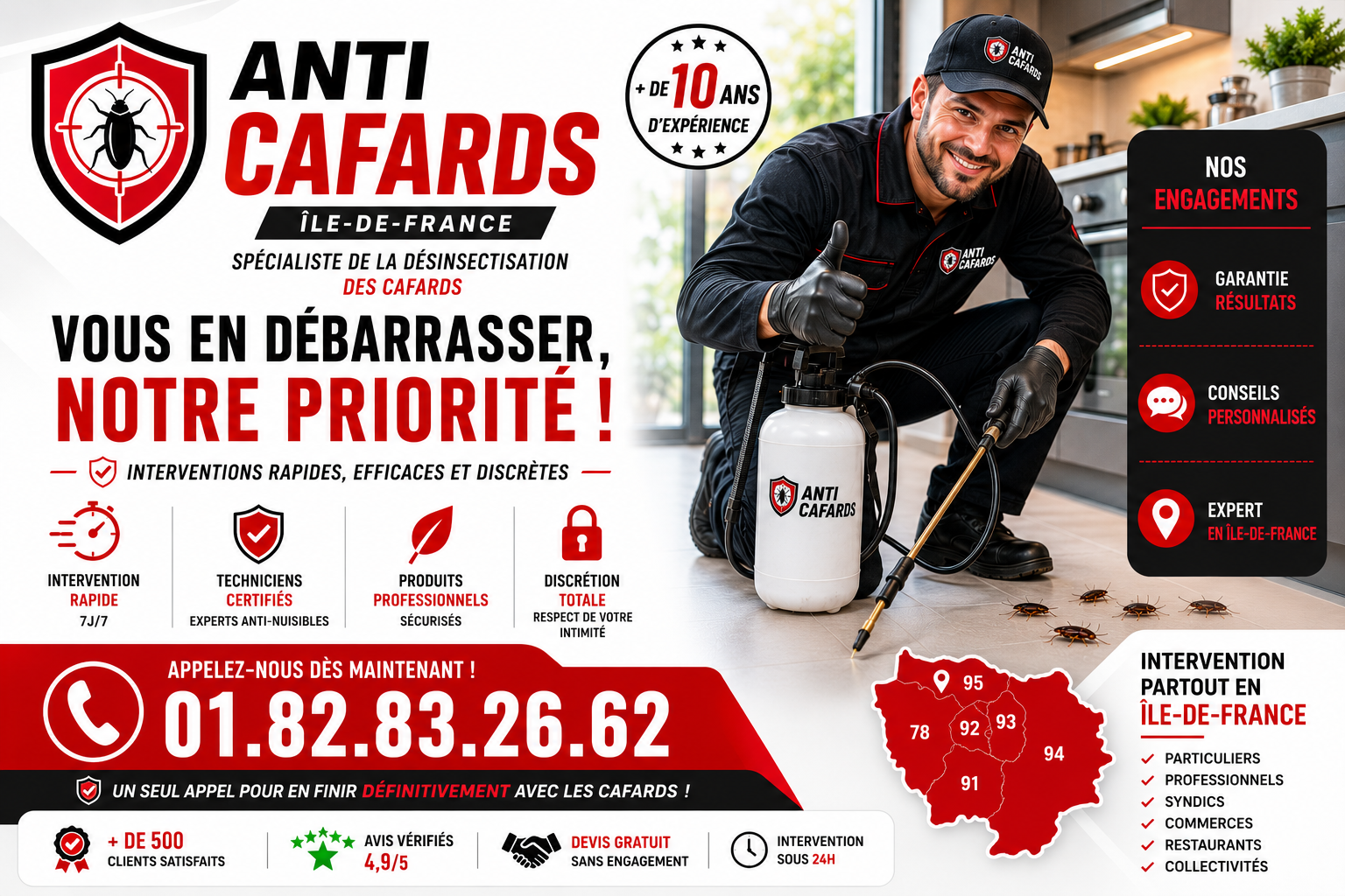 Cafards Suresnes